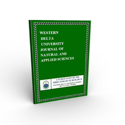 Western Delta University Journal of Natural and Applied Sciences